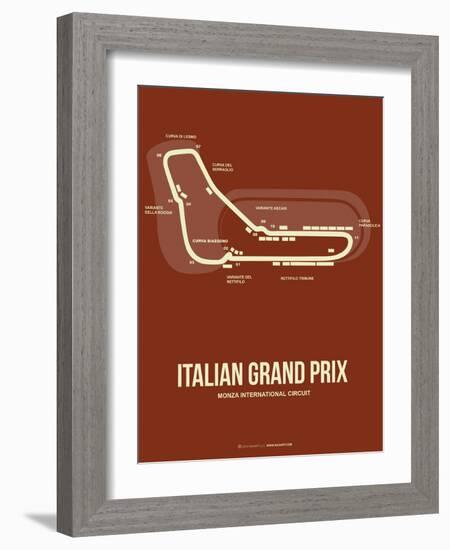 Italian Grand Prix 3-NaxArt-Framed Art Print