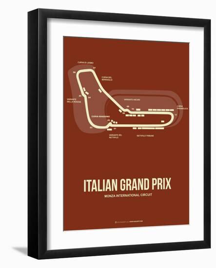 Italian Grand Prix 3-NaxArt-Framed Art Print