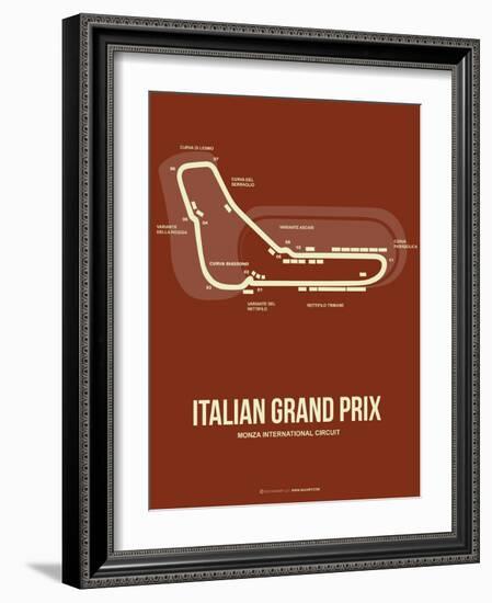 Italian Grand Prix 3-NaxArt-Framed Art Print