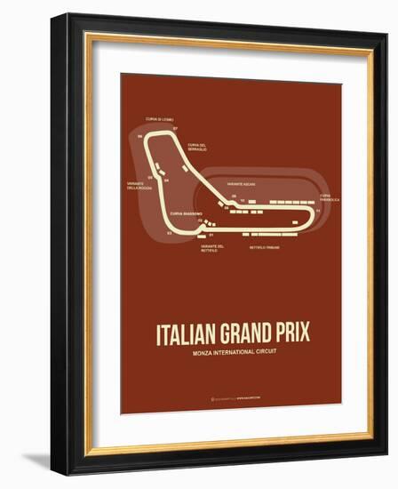 Italian Grand Prix 3-NaxArt-Framed Art Print