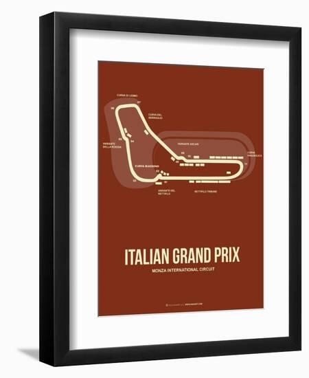 Italian Grand Prix 3-NaxArt-Framed Art Print