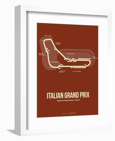 Italian Grand Prix 3-NaxArt-Framed Art Print