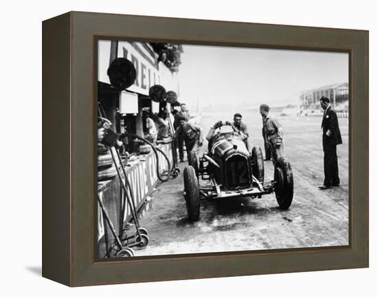 Italian Grand Prix, Monza, 1933-null-Framed Premier Image Canvas