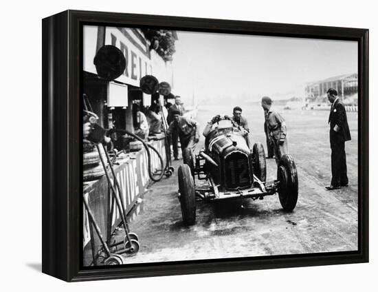 Italian Grand Prix, Monza, 1933-null-Framed Premier Image Canvas