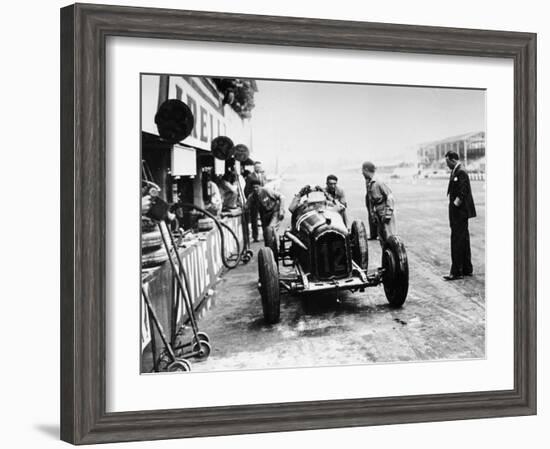 Italian Grand Prix, Monza, 1933-null-Framed Photographic Print