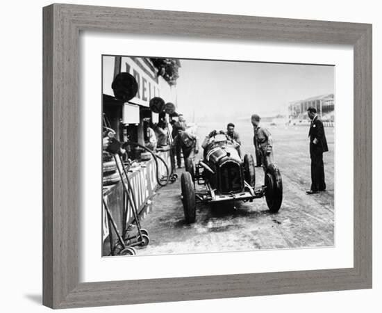 Italian Grand Prix, Monza, 1933-null-Framed Photographic Print