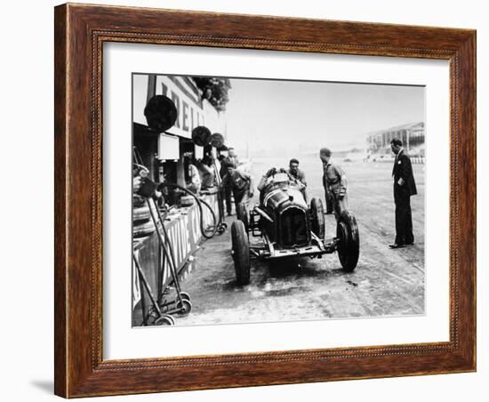 Italian Grand Prix, Monza, 1933-null-Framed Photographic Print