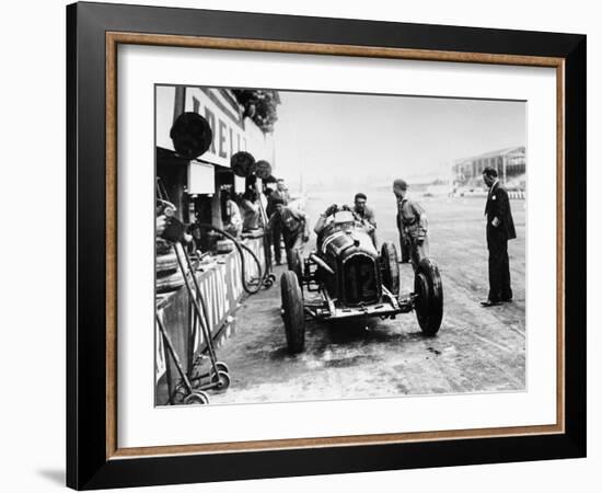 Italian Grand Prix, Monza, 1933-null-Framed Photographic Print