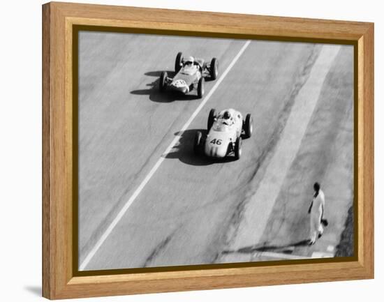 Italian Grand Prix, Monza, 1961-null-Framed Premier Image Canvas