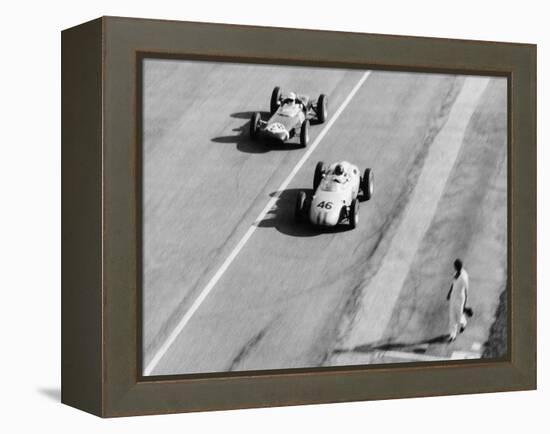 Italian Grand Prix, Monza, 1961-null-Framed Premier Image Canvas