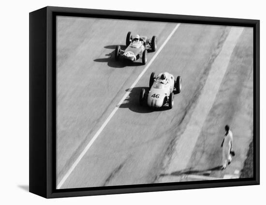 Italian Grand Prix, Monza, 1961-null-Framed Premier Image Canvas