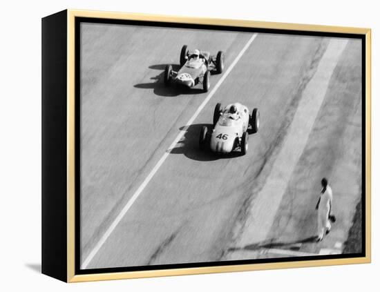 Italian Grand Prix, Monza, 1961-null-Framed Premier Image Canvas