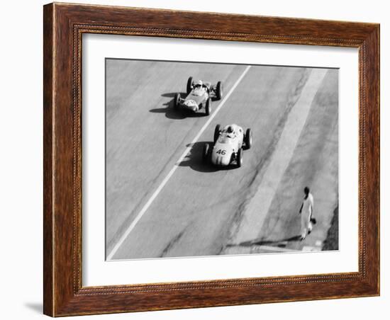 Italian Grand Prix, Monza, 1961-null-Framed Photographic Print