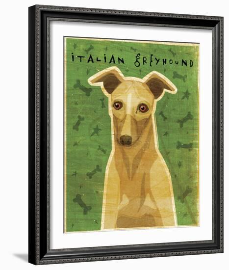 Italian Greyhound (Fawn)-John Golden-Framed Giclee Print