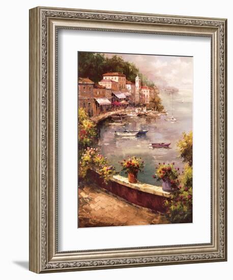 Italian Harbor-Peter Bell-Framed Art Print