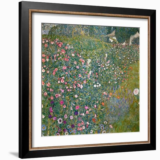 Italian Horticultural Landscape, 1913-Gustav Klimt-Framed Premium Giclee Print