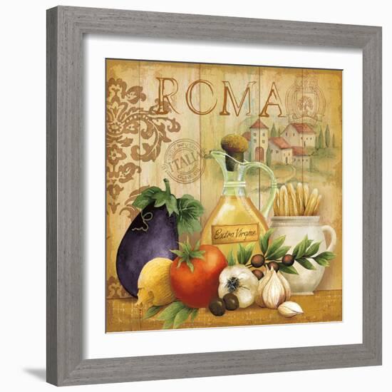 Italian Kitchen I-Conrad Knutsen-Framed Art Print