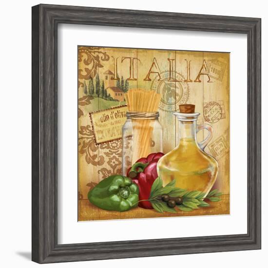 Italian Kitchen II-Conrad Knutsen-Framed Art Print