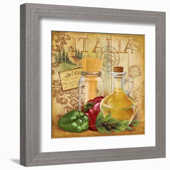 Italian Kitchen II-Conrad Knutsen-Framed Art Print