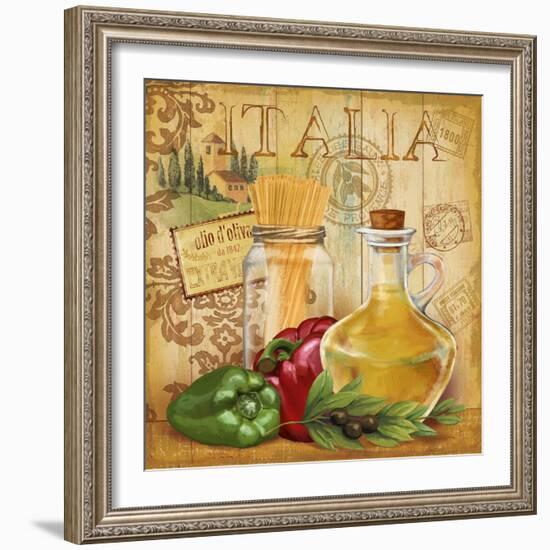 Italian Kitchen II-Conrad Knutsen-Framed Art Print