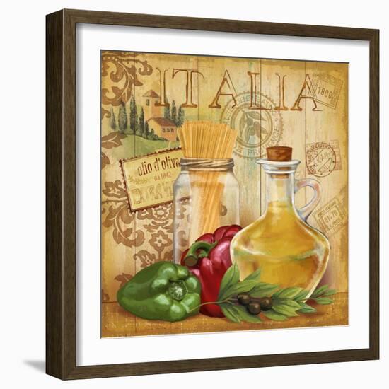 Italian Kitchen II-Conrad Knutsen-Framed Art Print