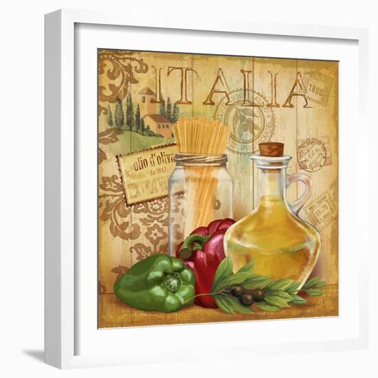 Italian Kitchen II-Conrad Knutsen-Framed Art Print