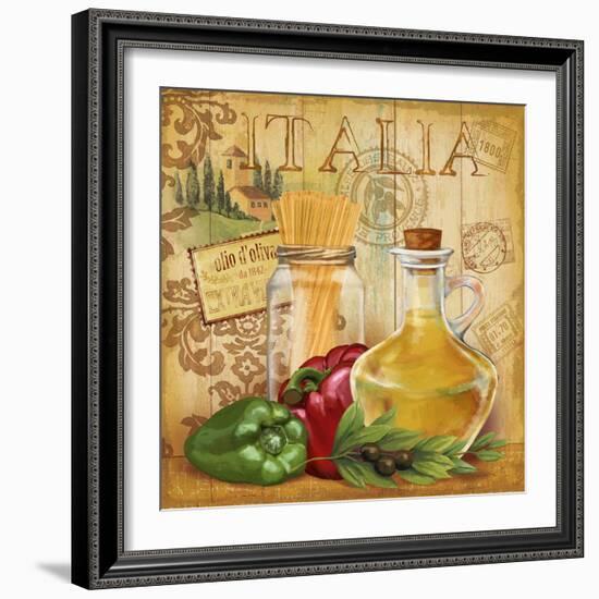 Italian Kitchen II-Conrad Knutsen-Framed Art Print