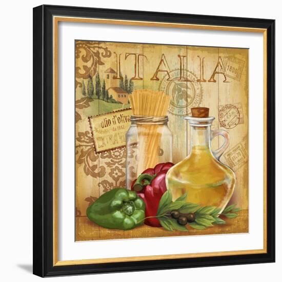 Italian Kitchen II-Conrad Knutsen-Framed Art Print