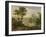 Italian Landscape, 1845-Joachim Faber-Framed Giclee Print