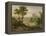 Italian Landscape, 1845-Joachim Faber-Framed Premier Image Canvas