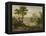 Italian Landscape, 1845-Joachim Faber-Framed Premier Image Canvas