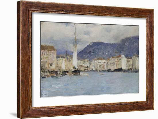 Italian Landscape, 1890-Isaak Ilyich Levitan-Framed Giclee Print