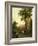 Italian Landscape, Barend Cornelis Koekkoek-Barend Cornelis Koekkoek-Framed Art Print