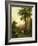 Italian Landscape, Barend Cornelis Koekkoek-Barend Cornelis Koekkoek-Framed Art Print