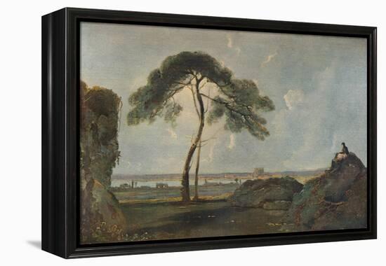 'Italian Landscape with a Stone Pine', c1756, (1938)-Richard Wilson-Framed Premier Image Canvas