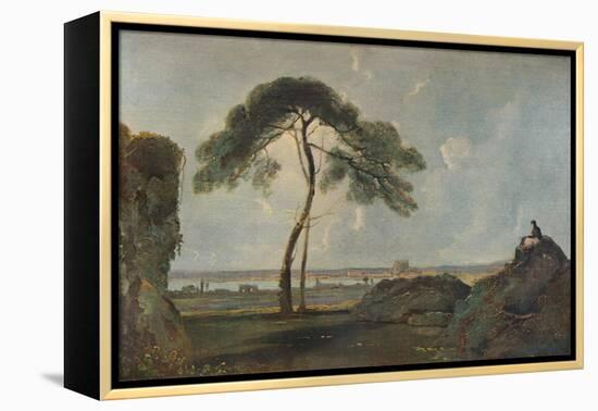 'Italian Landscape with a Stone Pine', c1756, (1938)-Richard Wilson-Framed Premier Image Canvas