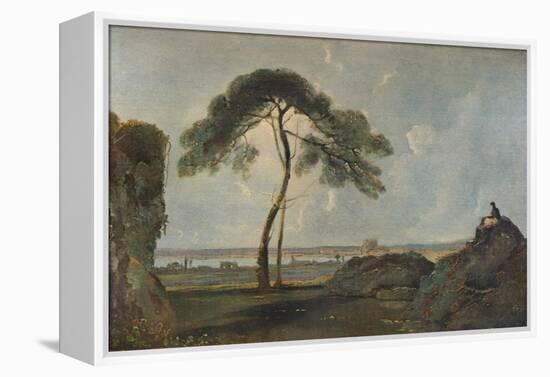 'Italian Landscape with a Stone Pine', c1756, (1938)-Richard Wilson-Framed Premier Image Canvas