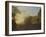 Italian Landscape with a View of a Harbor-Jan Both-Framed Art Print