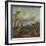 Italian Landscape with Travellers with Wine Casks-Johannes Lingelbach-Framed Art Print