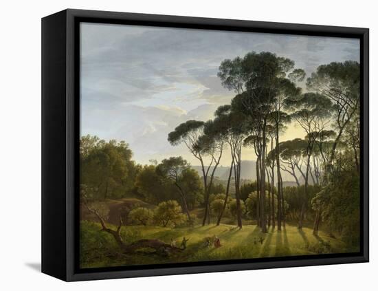 Italian Landscape with Umbrella Pines, 1807-Hendrik Voogd-Framed Premier Image Canvas