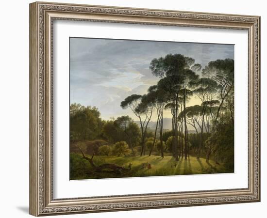 Italian Landscape with Umbrella Pines, 1807-Hendrik Voogd-Framed Giclee Print