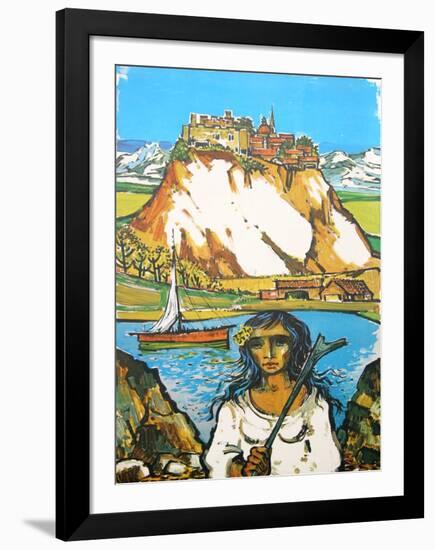 Italian Landscape-Jorge Dumas-Framed Collectable Print