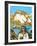 Italian Landscape-Jorge Dumas-Framed Collectable Print