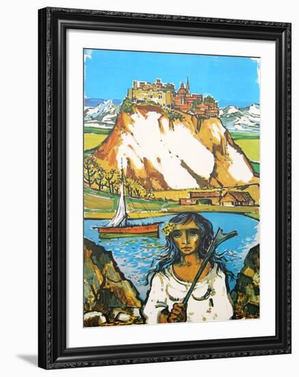 Italian Landscape-Jorge Dumas-Framed Collectable Print