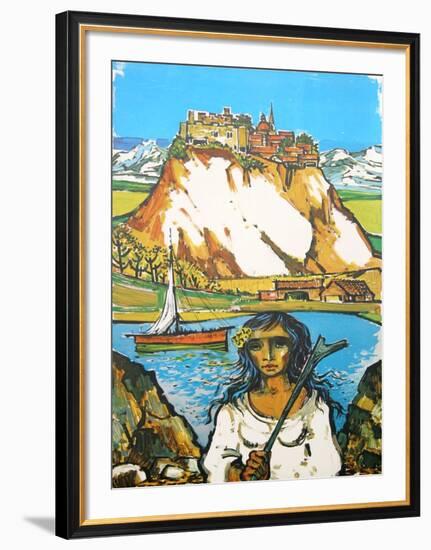 Italian Landscape-Jorge Dumas-Framed Collectable Print