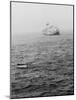 Italian Liner Andrea Doria Sinking in Atlantic after Collision with Swedish Ship Stockholm-Loomis Dean-Mounted Photographic Print