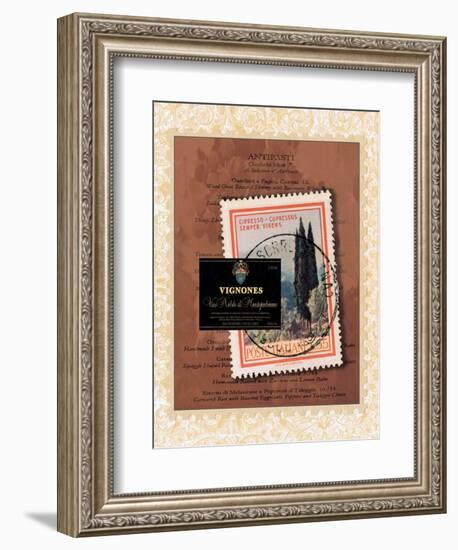 Italian Menu-Jennifer Matla-Framed Premium Giclee Print