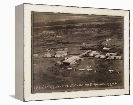 Italian Military Airport in Agordat-null-Framed Premier Image Canvas