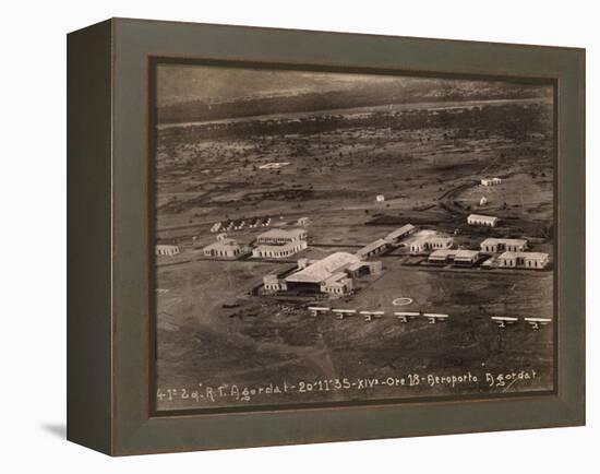 Italian Military Airport in Agordat-null-Framed Premier Image Canvas