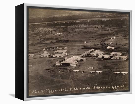 Italian Military Airport in Agordat-null-Framed Premier Image Canvas